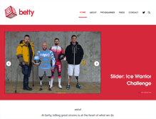 Tablet Screenshot of betty.co.uk