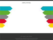 Tablet Screenshot of betty.com.au